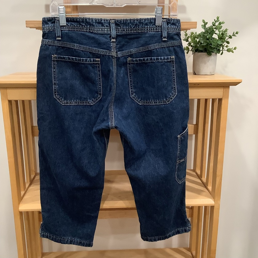 Vintage 90s IKDEA Denim Jeans Jorts Capris Made in Canada 🇨🇦 Size 29 - Picture 6 of 13